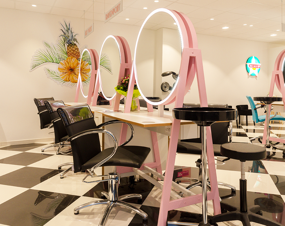 Salon exotique